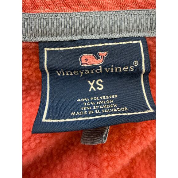 Vineyard Vines Women’s XS Pink Full-Zip Fleece Jacket - Picture 5 of 6